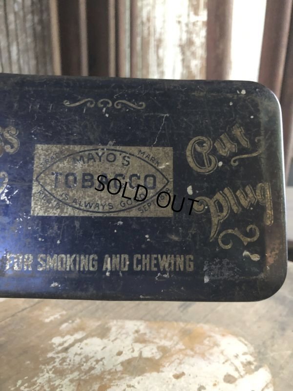 画像11: Vintage Mayo's Tobacco Can (M431)