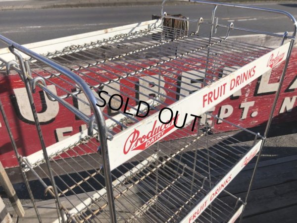 画像7: 【店舗引きり限定】 Vintage Advertising Producer's Dairy Grocery Store Display Rack (M437) 