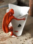 画像16: Antique Royal Bayreuth Red Devil Playing Cards Porcelain Creamer Pitcher (M438)