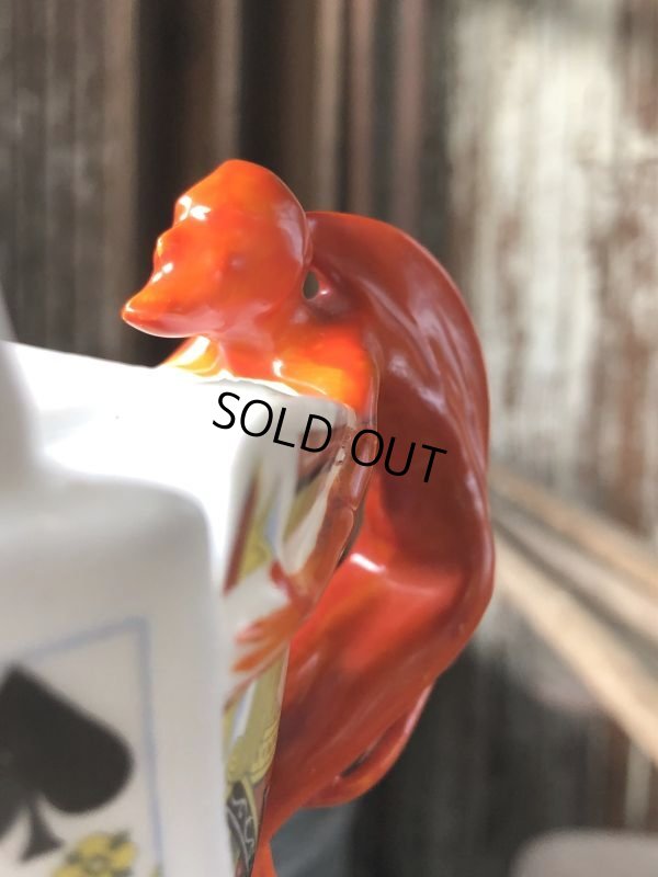 画像21: Antique Royal Bayreuth Red Devil Playing Cards Porcelain Creamer Pitcher (M438)