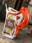 画像19: Antique Royal Bayreuth Red Devil Playing Cards Porcelain Creamer Pitcher (M438)