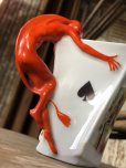 画像15: Antique Royal Bayreuth Red Devil Playing Cards Porcelain Creamer Pitcher (M438)