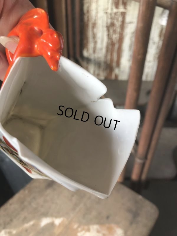 画像25: Antique Royal Bayreuth Red Devil Playing Cards Porcelain Creamer Pitcher (M438)