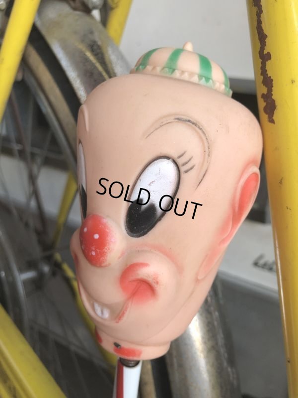 画像6: 50s Vintage Alan Jay Toy Squeaky Rocking Clown Head (M439)