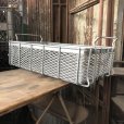 画像6: Vintage Industrial 2 Handles Metal Wire Mesh Basket (M440)