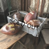 Vintage Industrial 2 Handles Metal Wire Mesh Basket (M440)