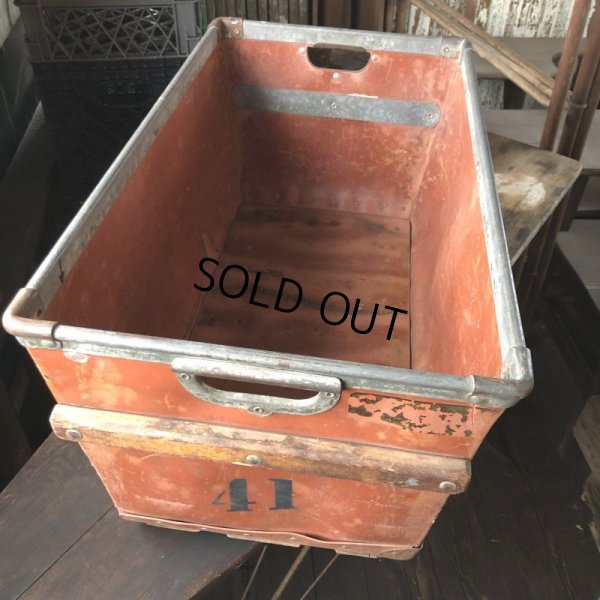 画像4: Vintage Industrial Fiber Container #41 (M445)