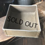 Vintage Industrial Fiber Container (M442)