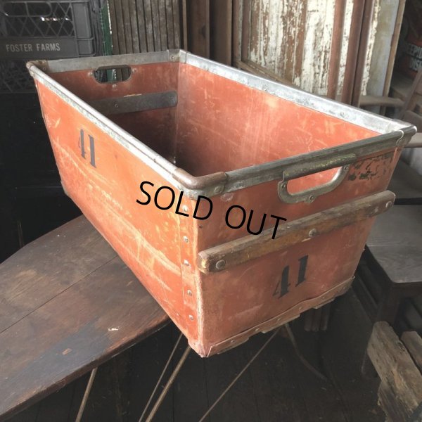 画像3: Vintage Industrial Fiber Container #41 (M445)