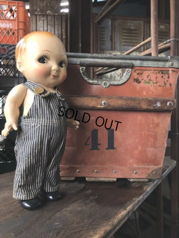 画像34: Vintage Industrial Fiber Container #41 (M445)