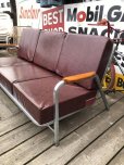 画像2: 【店舗引きり限定】 Vintage U.S.A Aluminum Frame 3P Sofa (M446) (2)