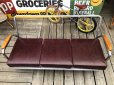 画像26: 【店舗引きり限定】 Vintage U.S.A Aluminum Frame 3P Sofa (M446)