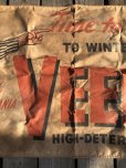 画像3: 【店舗引きり限定】 Vintage 30s-40s era Veedol Motor Oil Cloth Canvas Banner Store Sign (M447) 