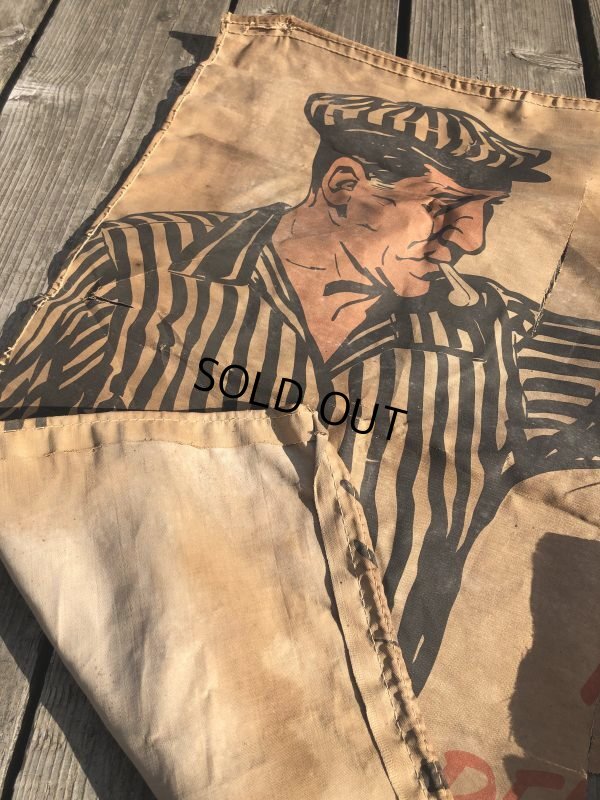 画像15: 【店舗引きり限定】 Vintage 30s-40s era Veedol Motor Oil Cloth Canvas Banner Store Sign (M447) 