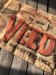 画像31: 【店舗引きり限定】 Vintage 30s-40s era Veedol Motor Oil Cloth Canvas Banner Store Sign (M447) 