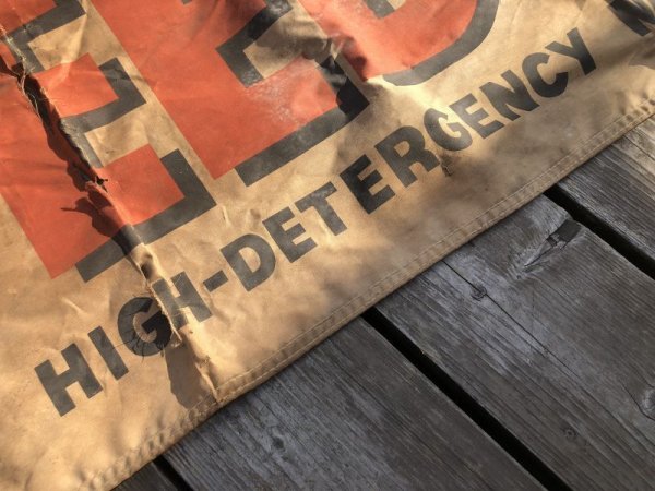 画像23: 【店舗引きり限定】 Vintage 30s-40s era Veedol Motor Oil Cloth Canvas Banner Store Sign (M447)