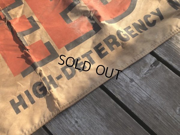 画像23: 【店舗引きり限定】 Vintage 30s-40s era Veedol Motor Oil Cloth Canvas Banner Store Sign (M447) 