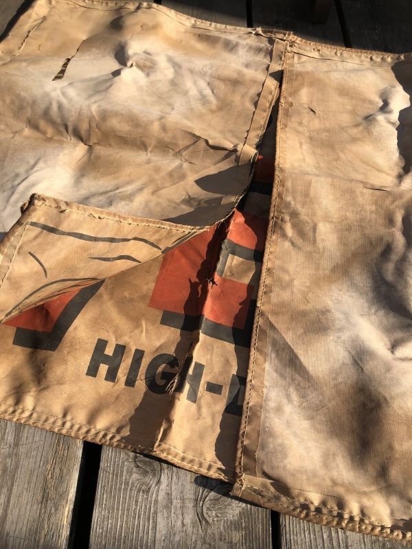 画像20: 【店舗引きり限定】 Vintage 30s-40s era Veedol Motor Oil Cloth Canvas Banner Store Sign (M447)