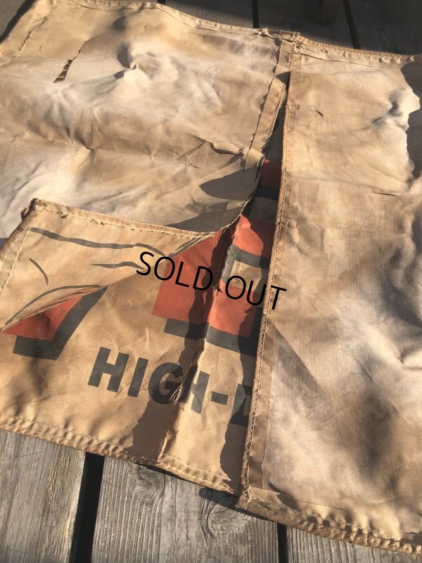 画像20: 【店舗引きり限定】 Vintage 30s-40s era Veedol Motor Oil Cloth Canvas Banner Store Sign (M447) 