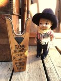 〜70s Vintage Lee Advertising LEE RIDERS Wood Boot Jack (M448)