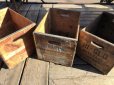 画像16: Vintage Advertising Wooden Crates Wood Box / HI-GLO Orange (M451)