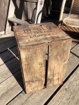 画像15: Vintage Advertising Wooden Crates Wood Box / HI-GLO Orange (M451)