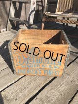 Vintage Advertising Wooden Crates Wood Box / Diamond Ginger ALE (M450)