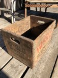 画像4: Vintage Advertising Wooden Crates Wood Box / HI-GLO Orange (M451)