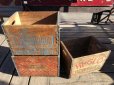 画像17: Vintage Advertising Wooden Crates Wood Box / HI-GLO Orange (M451)