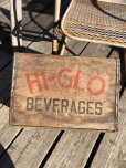 画像2: Vintage Advertising Wooden Crates Wood Box / HI-GLO Orange (M451) (2)