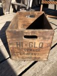 画像5: Vintage Advertising Wooden Crates Wood Box / HI-GLO Orange (M451)