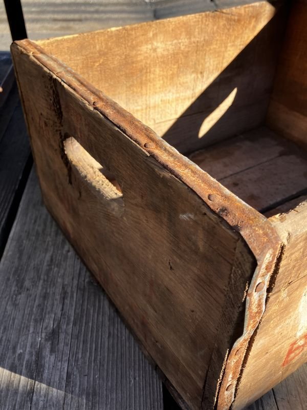 画像13: Vintage Advertising Wooden Crates Wood Box / COTT BEVERAGES (M453)