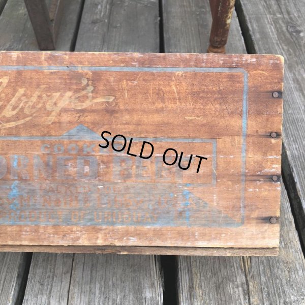 画像3: Vintage Advertising Wooden Crates Wood Box / Libby's (M455)