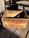 画像1: Vintage Advertising Wooden Crates Wood Box / COTT BEVERAGES (M453) (1)