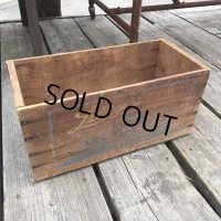 Vintage Advertising Wooden Crates Wood Box / Libby's (M455)