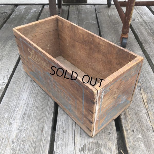 画像5: Vintage Advertising Wooden Crates Wood Box / Libby's (M455)