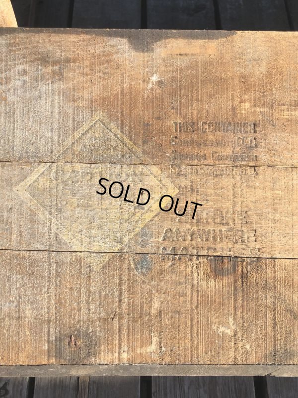 画像11: Vintage Advertising Wooden Crates Wood Box / BIRD'S EYE (M456)