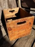 画像2: Vintage Advertising Wooden Crates Wood Box / WALPOLE (M454) (2)