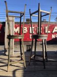 画像15: Vintage Industrial Iron Stool (M457)