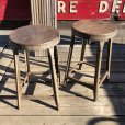 画像12: Vintage Industrial Iron Stool (M459)