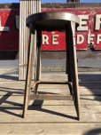 画像9: Vintage Industrial Iron Stool (M459)