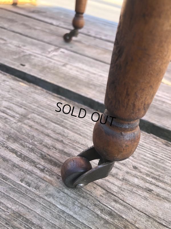 画像16: Antique BELDING BROS. Folding Sewing Table (M461)