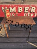 Antique BELDING BROS. Folding Sewing Table (M461)