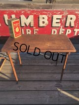 Antique BELDING BROS. Folding Sewing Table (M461)