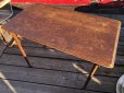 画像11: Antique BELDING BROS. Folding Sewing Table (M461)