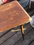 画像13: Antique BELDING BROS. Folding Sewing Table (M461)