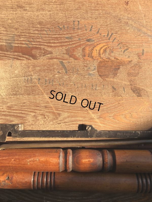 画像26: Antique BELDING BROS. Folding Sewing Table (M461)