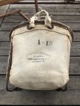 画像8: Vintage Industrial Laundry Canvas Basket (M463)