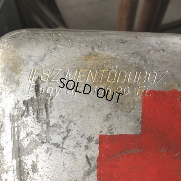 画像13: Vintage Hungary ll.SZ.MENTODOBOZ Red Cross First Aid Box (M464)