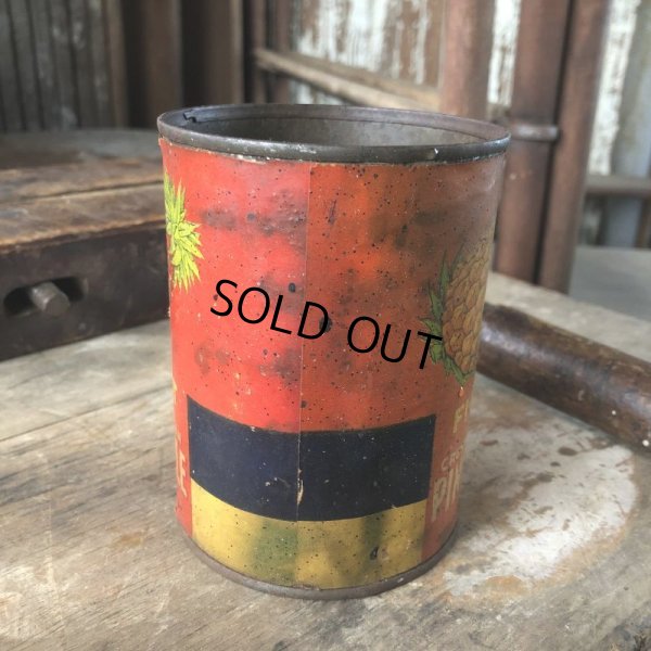 画像3: Vintage Crushed hawaiian PINEAPPLE Tin (M473)